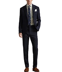 Polo Ralph Lauren Slim Fit Plaid Stretch Poplin Long Sleeve Woven Shirt