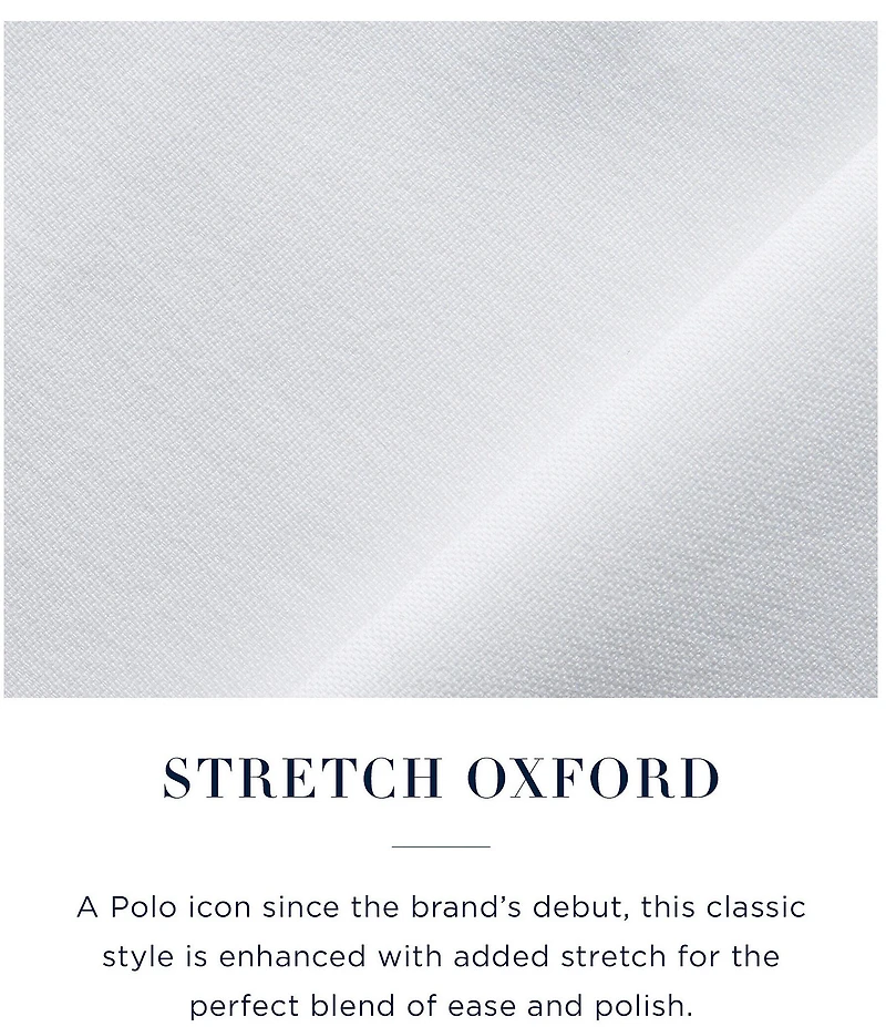 Polo Ralph Lauren Slim-Fit Solid Stretch Oxford Long-Sleeve Woven Shirt