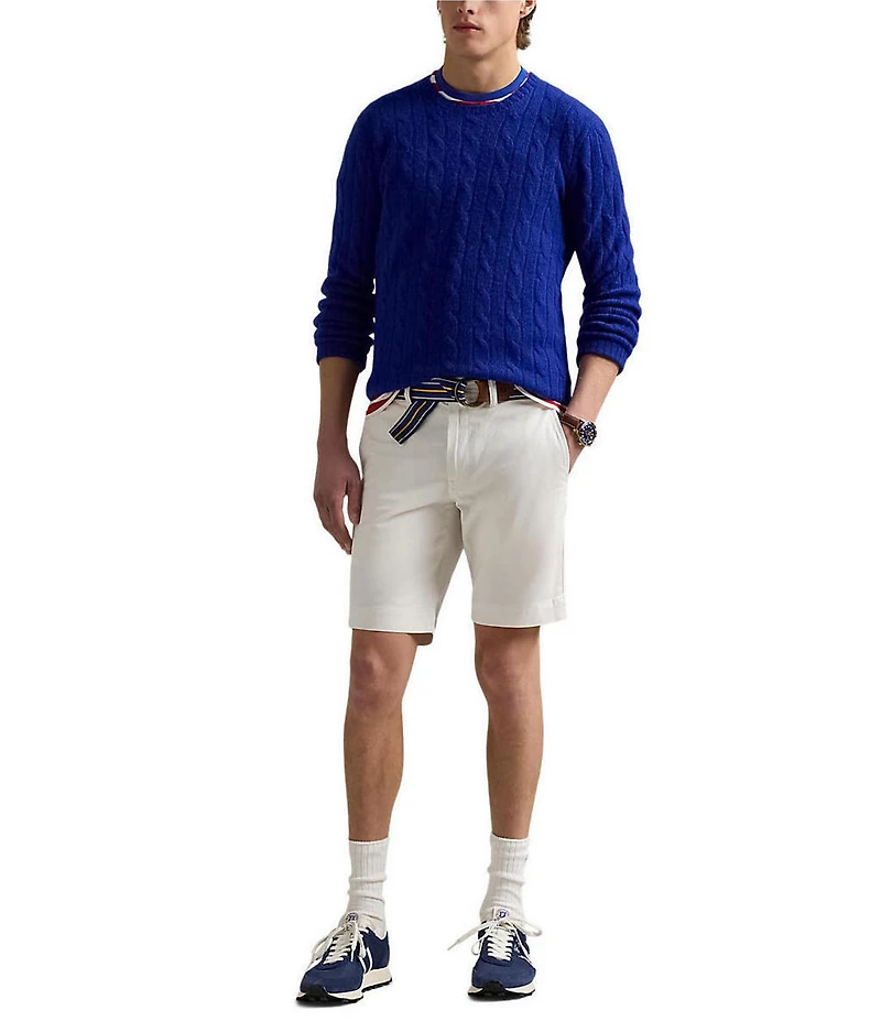 Polo Ralph Lauren Slim Fit Stretch 9.5#double; Inseam Chino Shorts