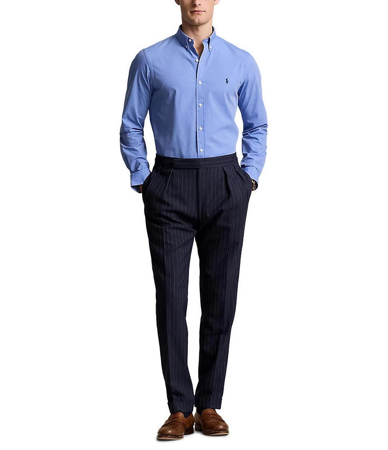 Polo Ralph Lauren Slim-Fit Stretch End-on-End Long Sleeve Woven Shirt