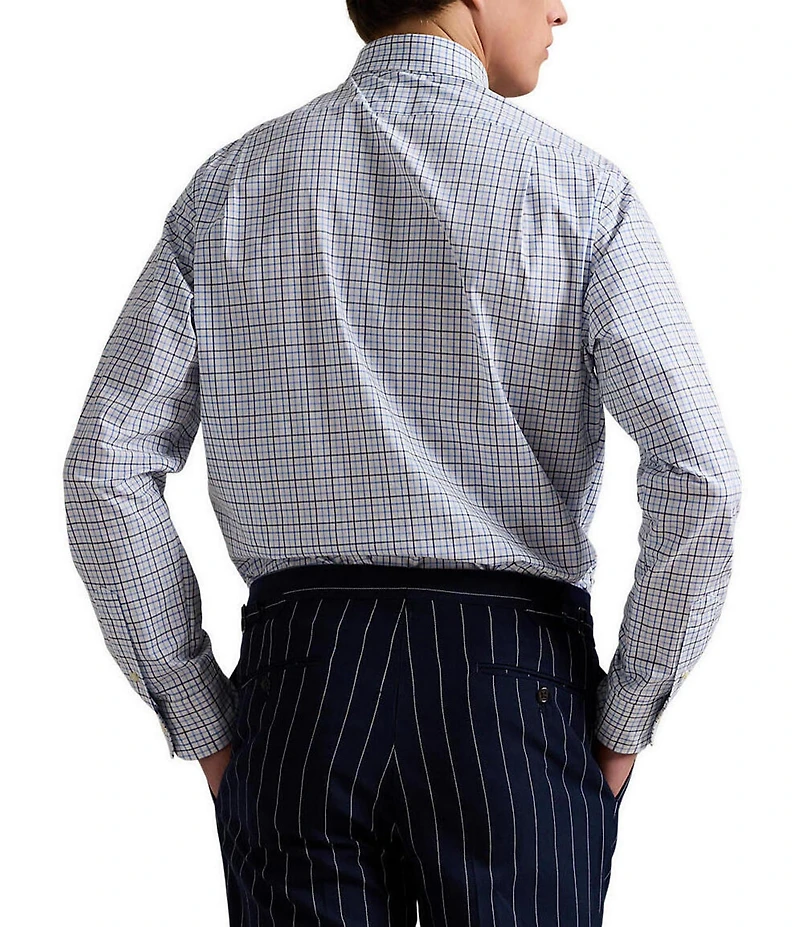 Polo Ralph Lauren Slim Fit Stretch Poplin Long Sleeve Woven Shirt