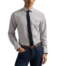 Polo Ralph Lauren Slim Fit Stretch Poplin Long Sleeve Woven Shirt