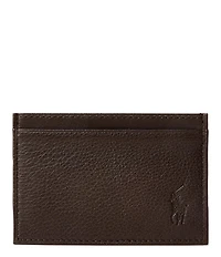 Polo Ralph Lauren Slim Pebbled Leather Card Case