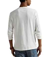 Polo Ralph Lauren Slub Jersey Long Sleeve Henley Shirt