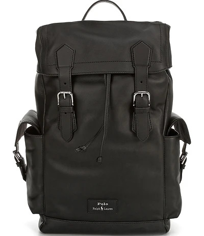Polo Ralph Lauren Smooth Leather Backpack