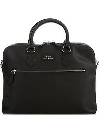 Polo Ralph Lauren Smooth Leather Commuter Bag