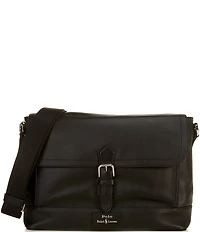 Polo Ralph Lauren Smooth Leather Messenger Bag