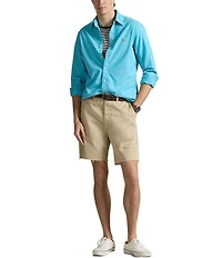 Polo Ralph Lauren Solid Garment-Dye Oxford Classic Fit Long Sleeve Woven Shirt