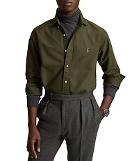 Polo Ralph Lauren Oxford Classic Fit Long Sleeve Garment Dyed Woven Shirt