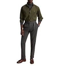 Polo Ralph Lauren Oxford Classic Fit Long Sleeve Garment Dyed Woven Shirt