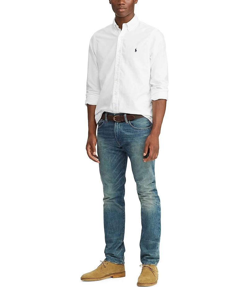 Polo Ralph Lauren Oxford Classic Fit Long Sleeve Garment Dyed Woven Shirt