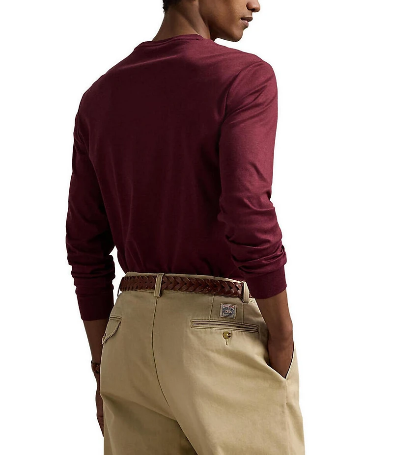 Polo Ralph Lauren Classic-Fit Soft Cotton Long Sleeve T-Shirt