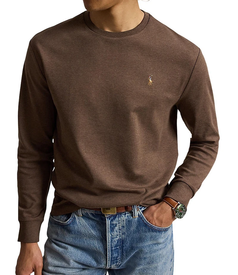 Polo Ralph Lauren Classic-Fit Soft Cotton Long Sleeve T-Shirt