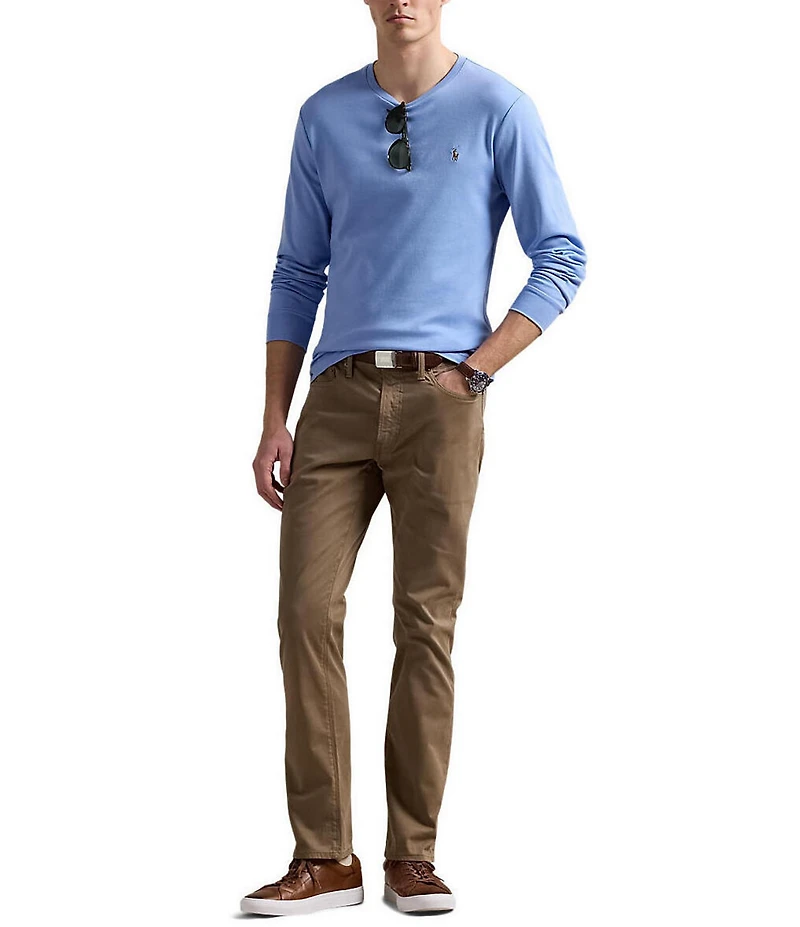 Polo Ralph Lauren Classic-Fit Soft Cotton Long Sleeve T-Shirt