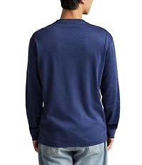 Polo Ralph Lauren Classic-Fit Soft Cotton Long Sleeve T-Shirt