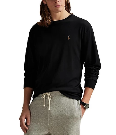Polo Ralph Lauren Classic-Fit Soft Cotton Long Sleeve T-Shirt