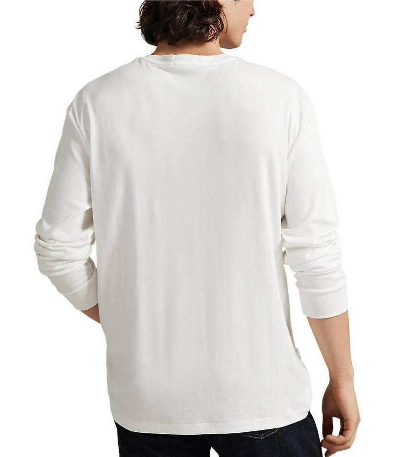 Polo Ralph Lauren Classic-Fit Soft Cotton Long Sleeve T-Shirt