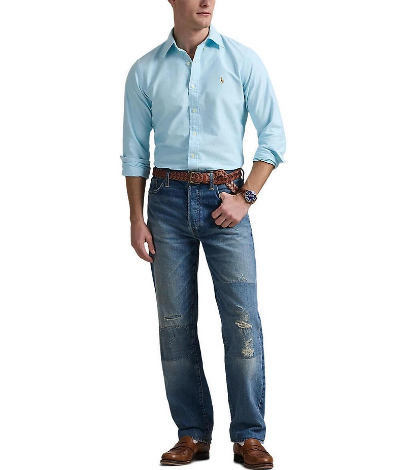 Polo Ralph Lauren Solid Oxford Long Sleeve Shirt