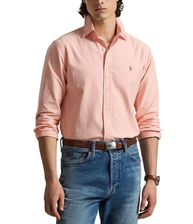 Polo Ralph Lauren Solid Oxford Long Sleeve Shirt