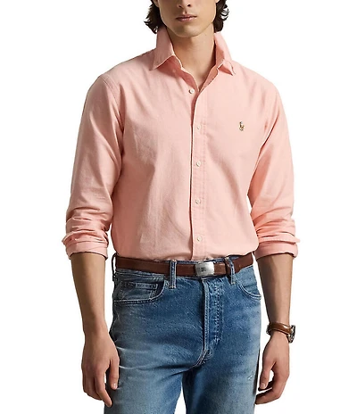 Polo Ralph Lauren Solid Oxford Long Sleeve Shirt