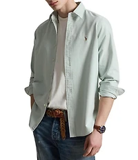 Polo Ralph Lauren Solid Oxford Long-Sleeve Woven Shirt