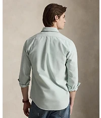 Polo Ralph Lauren Solid Oxford Long-Sleeve Woven Shirt
