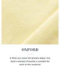 Polo Ralph Lauren Solid Oxford Long-Sleeve Woven Shirt