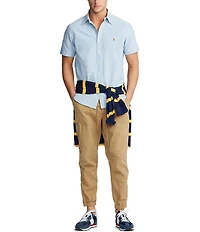 Polo Ralph Lauren Solid Oxford Short Sleeve Woven Shirt