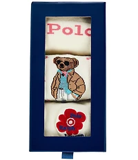 Polo Ralph Lauren Spring Bear 3-Pair Sock Gift Box