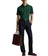 Polo Ralph Lauren Standard Fit Crest Print Short Sleeve Polo Shirt