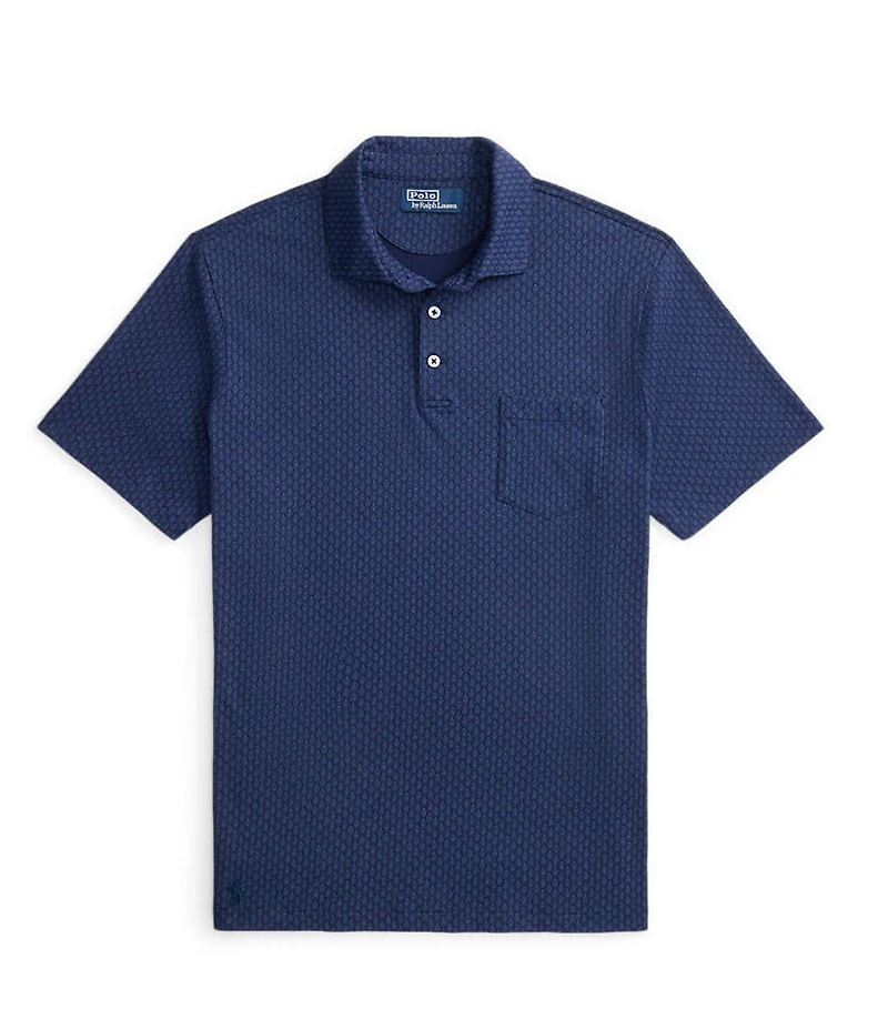 Polo Ralph Lauren Standard Fit Printed Lisle Short Sleeve Polo Shirt