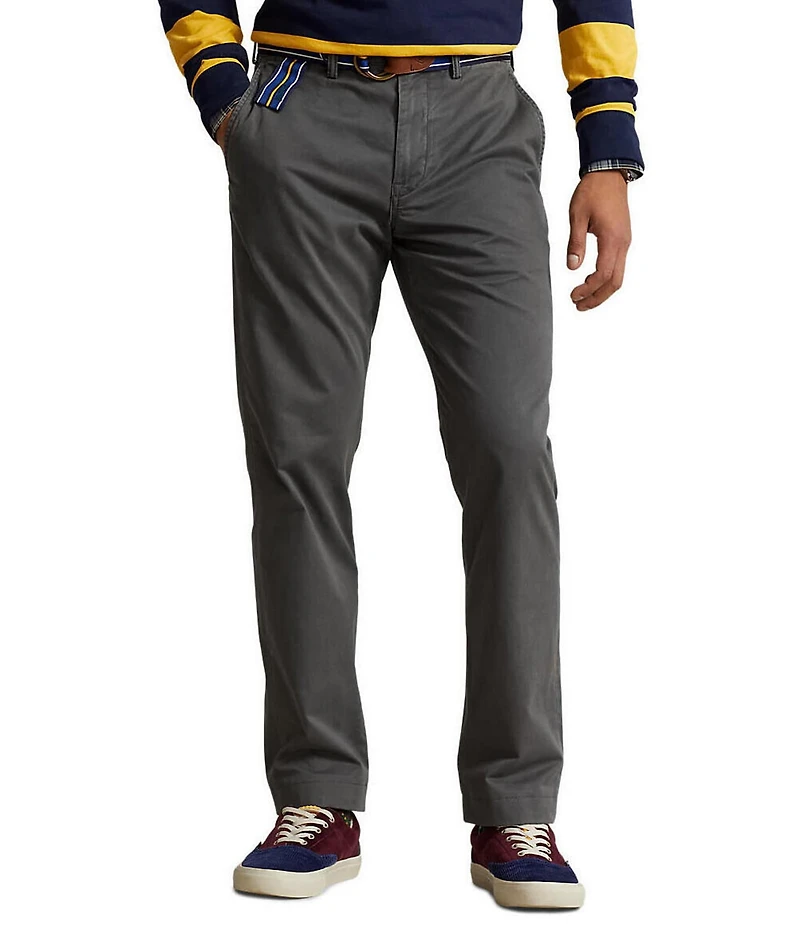 Polo Ralph Lauren Straight Fit Flat Front Stretch Twill Chino Pants