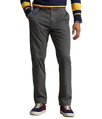 Polo Ralph Lauren Straight Fit Flat Front Stretch Twill Chino Pants