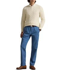 Polo Ralph Lauren Straight Fit Flat Front Stretch Twill Chino Pants