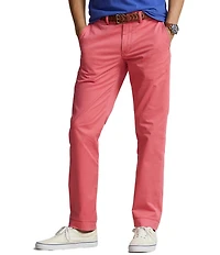 Polo Ralph Lauren Straight Fit Flat Front Stretch Twill Chino Pants