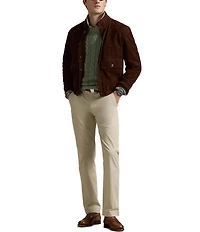 Polo Ralph Lauren Straight Fit Flat Front Stretch Twill Chino Pants