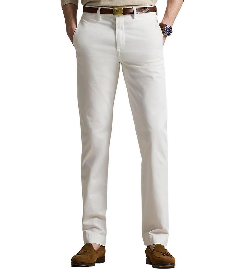 Polo Ralph Lauren Straight Fit Flat Front Stretch Twill Chino Pants