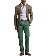 Polo Ralph Lauren Straight Fit Flat Front Stretch Twill Solid Chino Pants
