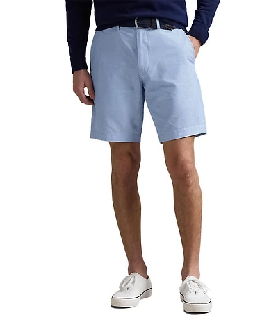 Polo Ralph Lauren Stretch Tailored Fit Pin Dot Performance Tech 9#double; Inseam Shorts
