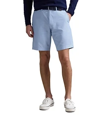Polo Ralph Lauren Stretch Tailored Fit Pin Dot Performance Tech 9#double; Inseam Shorts