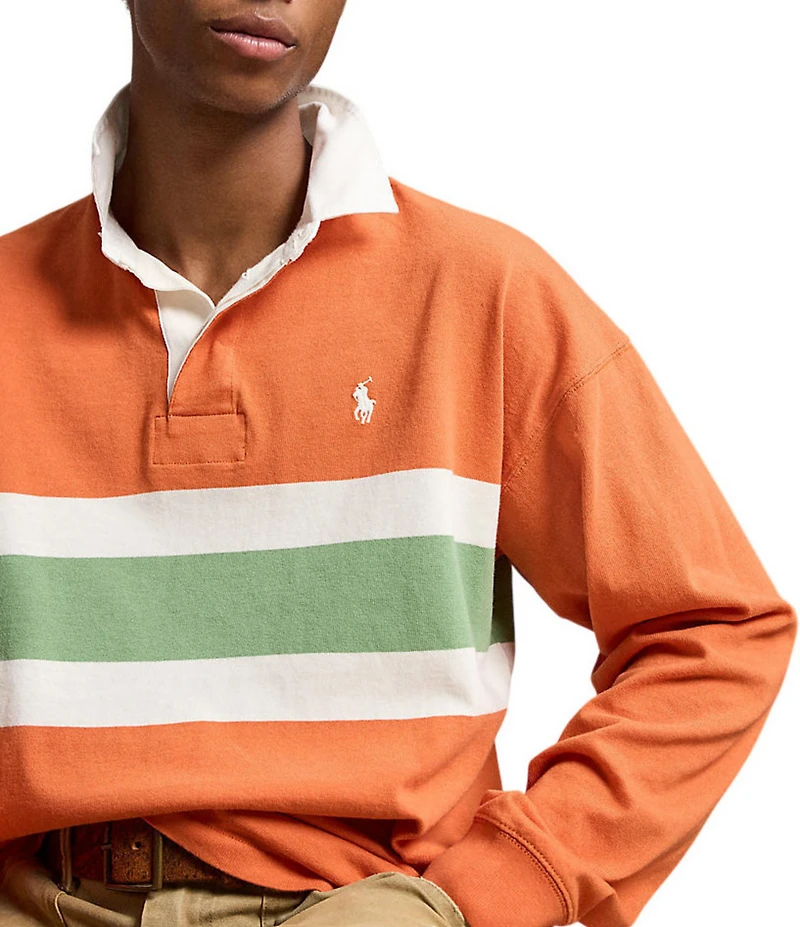 Polo Ralph Lauren Stripe Jersey Rugby Shirt
