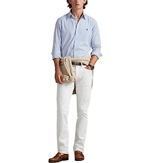 Polo Ralph Lauren Stripe Poplin Long Sleeve Woven Shirt
