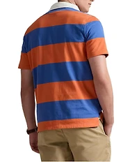 Polo Ralph Lauren Stripe Short Sleeve Rugby Polo Shirt