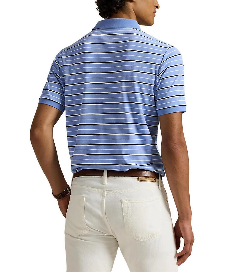 Polo Ralph Lauren Stripe Soft Cotton Short Sleeve Polo Shirt