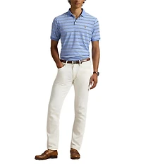 Polo Ralph Lauren Stripe Soft Cotton Short Sleeve Polo Shirt