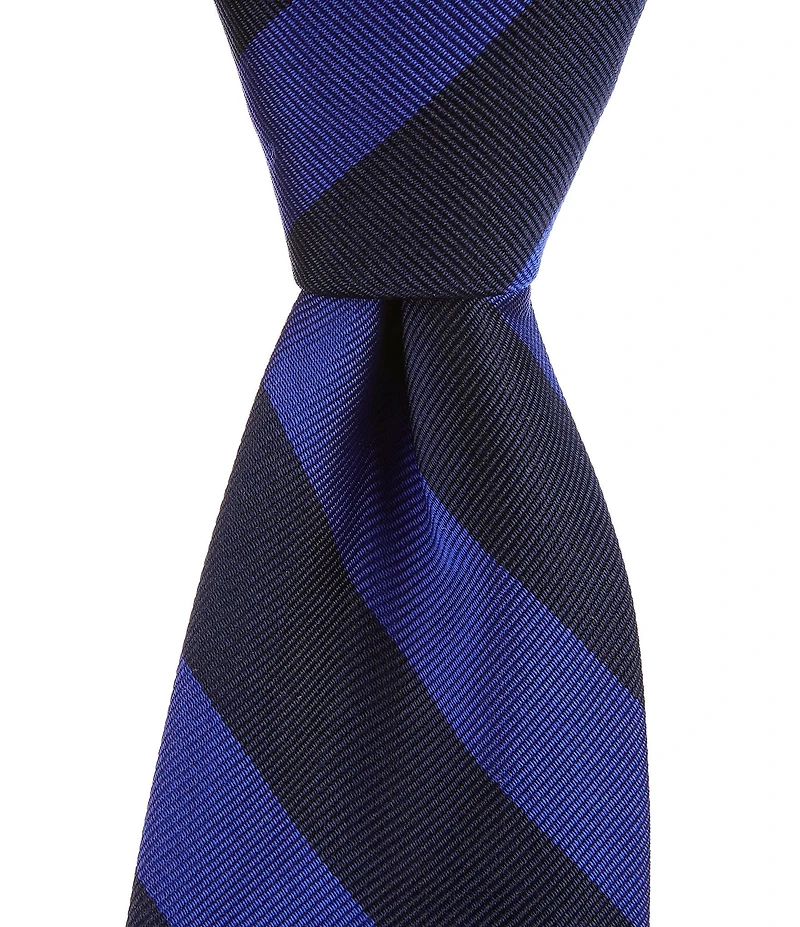 Polo Ralph Lauren Striped 3#double; Silk Repp Tie