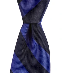 Polo Ralph Lauren Striped 3#double; Silk Repp Tie
