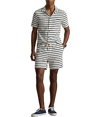 Polo Ralph Lauren Striped Textured Knit 6#double; Inseam Shorts