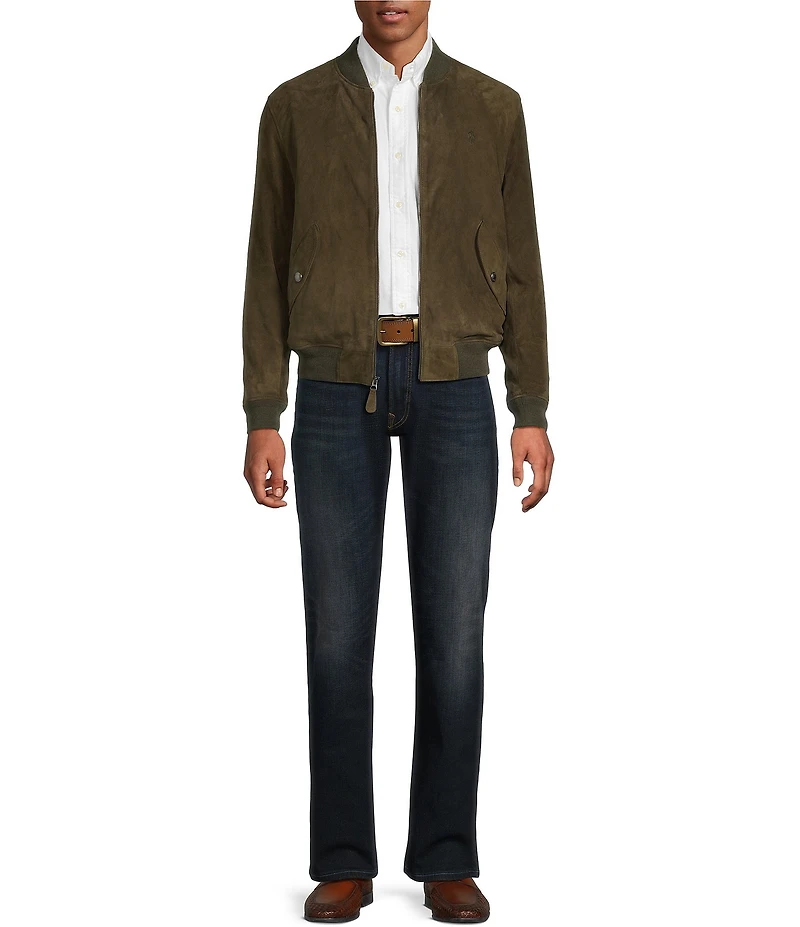 Polo Ralph Lauren Suede Bomber Jacket
