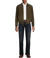 Polo Ralph Lauren Suede Bomber Jacket